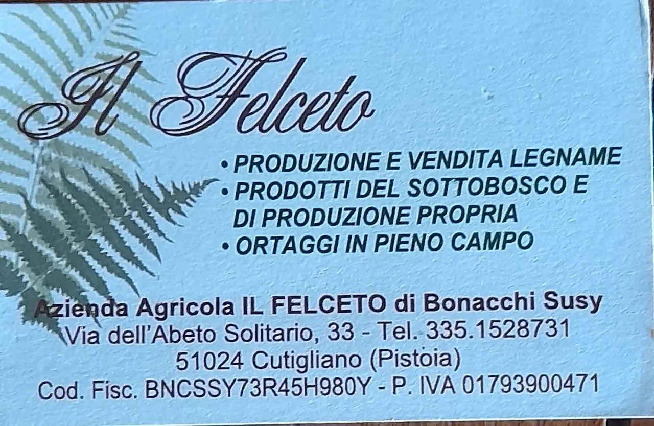 Azienda Agricola Il Felceto di Bonacchi Susy